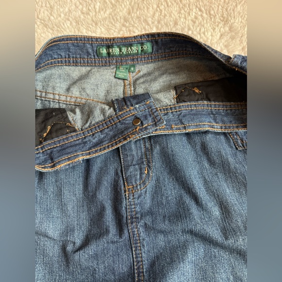 Lauren Jean Co. Ralph Lauren Jean skirt - Picture 7 of 11